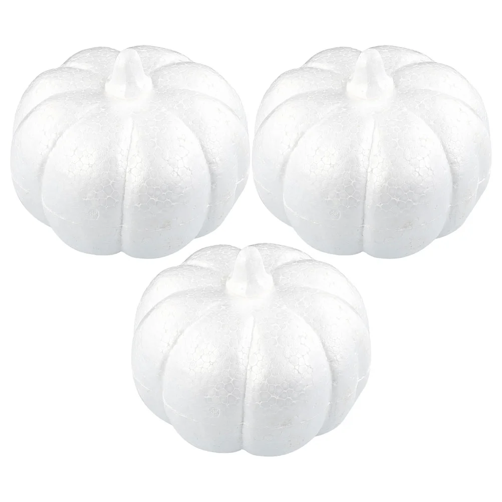 

Baby Halloween Decors Outdoor Toys Decorate Fake Pumpkins Foam Foamed Artificial Model DIY Child Miniture Decoration