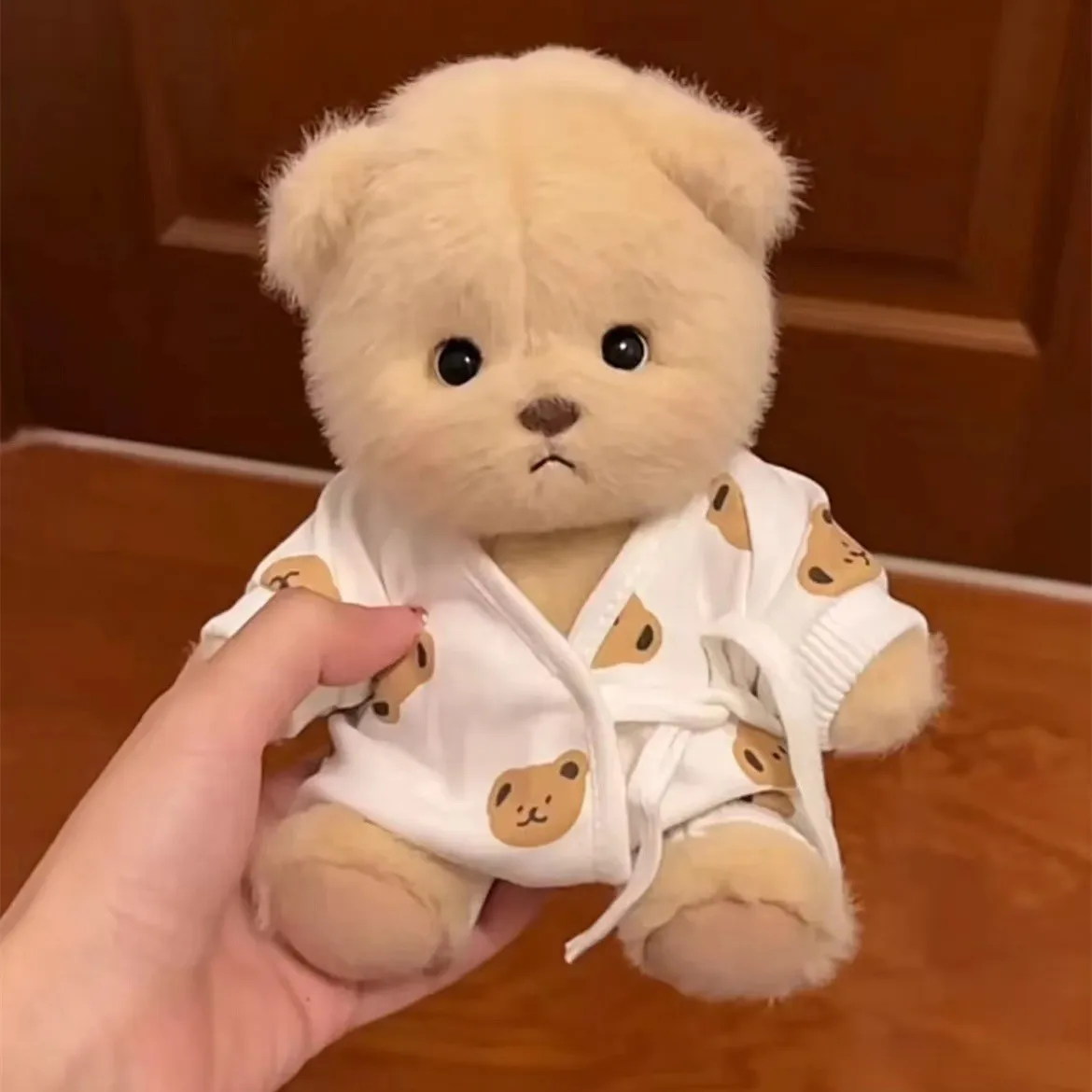 

20CM Cotton Doll Costume Plush Toy Doll Climbing Clothes