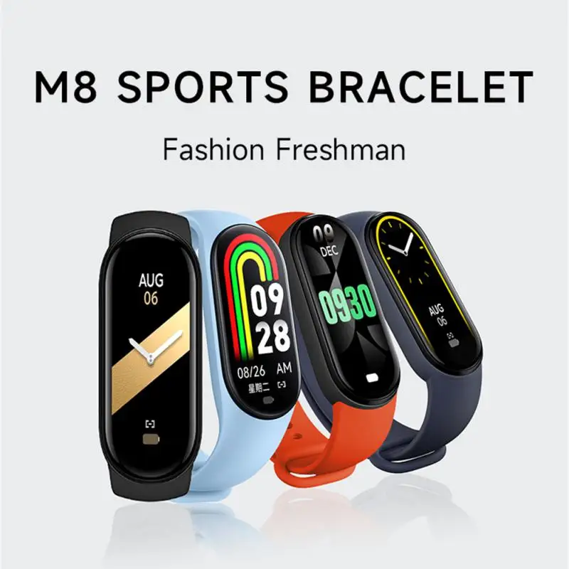 

M8 Smart Watch 2023 Smartwatch Band Women Heart Rate Blood Wartch Waterproof Connected Smart Bracelet Sport Fitness Tracker