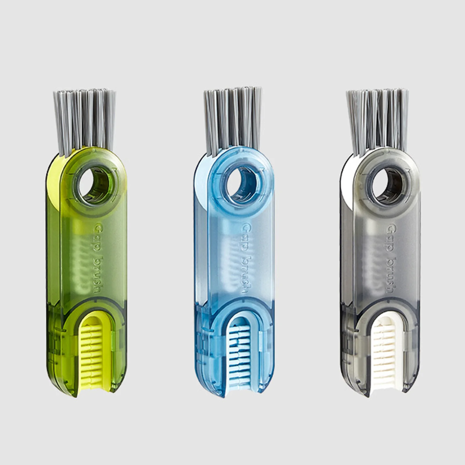 

3 In 1 Cup Lid Cleaning Brush Multi-Functional Insulation Cup Crevice Cleaning Brush Home Kitchen Cleaning Tools