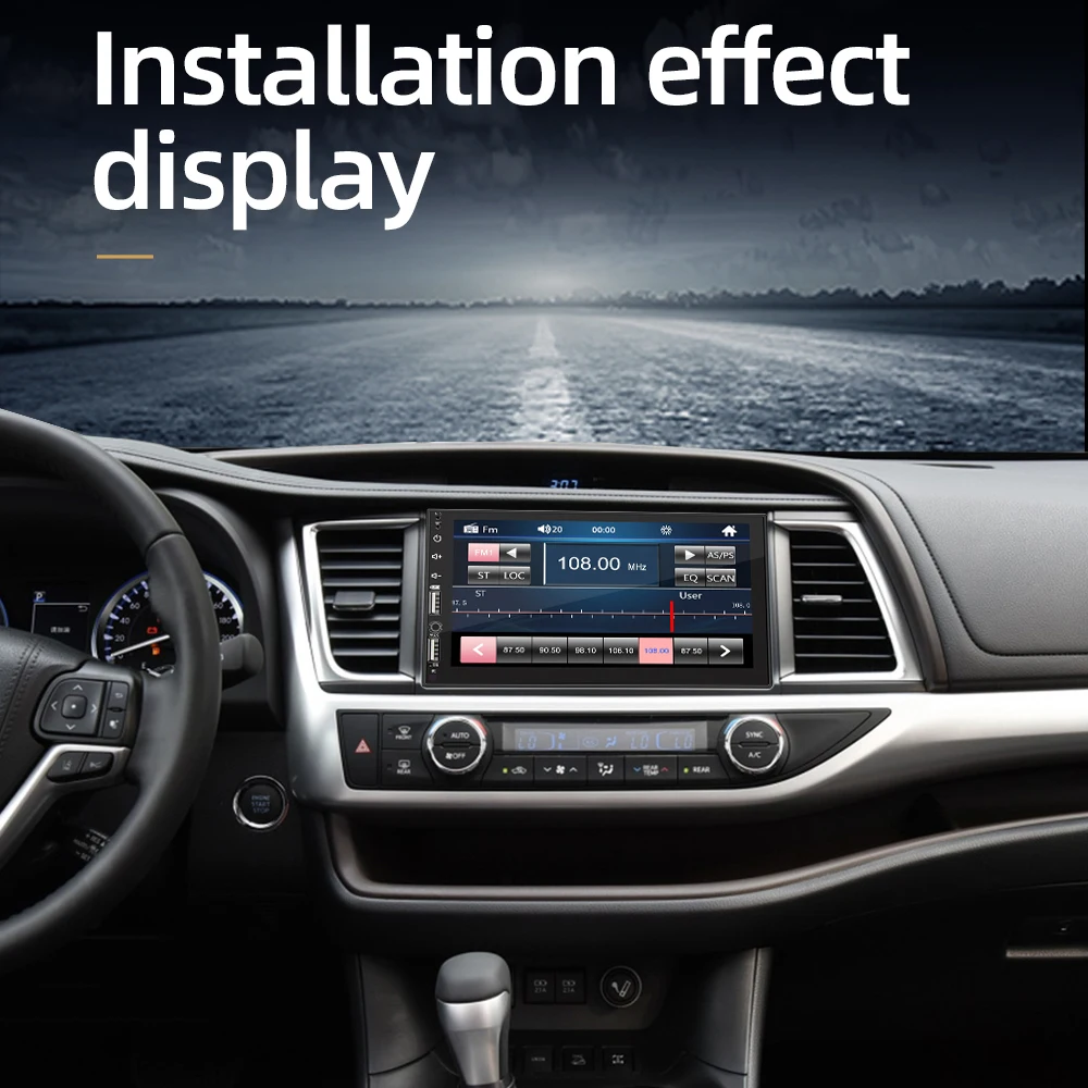 Автомобильный радиоприемник MP5-плеер с 7-дюймовым сенсорным экраном Bluetooth USB