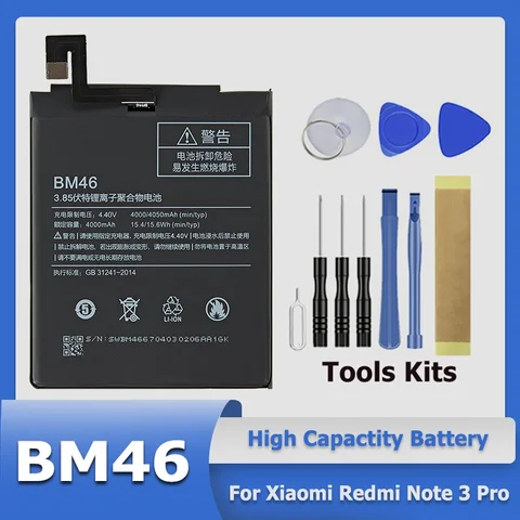 Высококачественный аккумулятор для Xiaomi Redmi Hongmi Note Mi Max 2 A2 3 3S 4 4A 4C 4X Mix 5 5A 5X 5S 6 6X 7 8 9 Lite Plus Pro в наличии