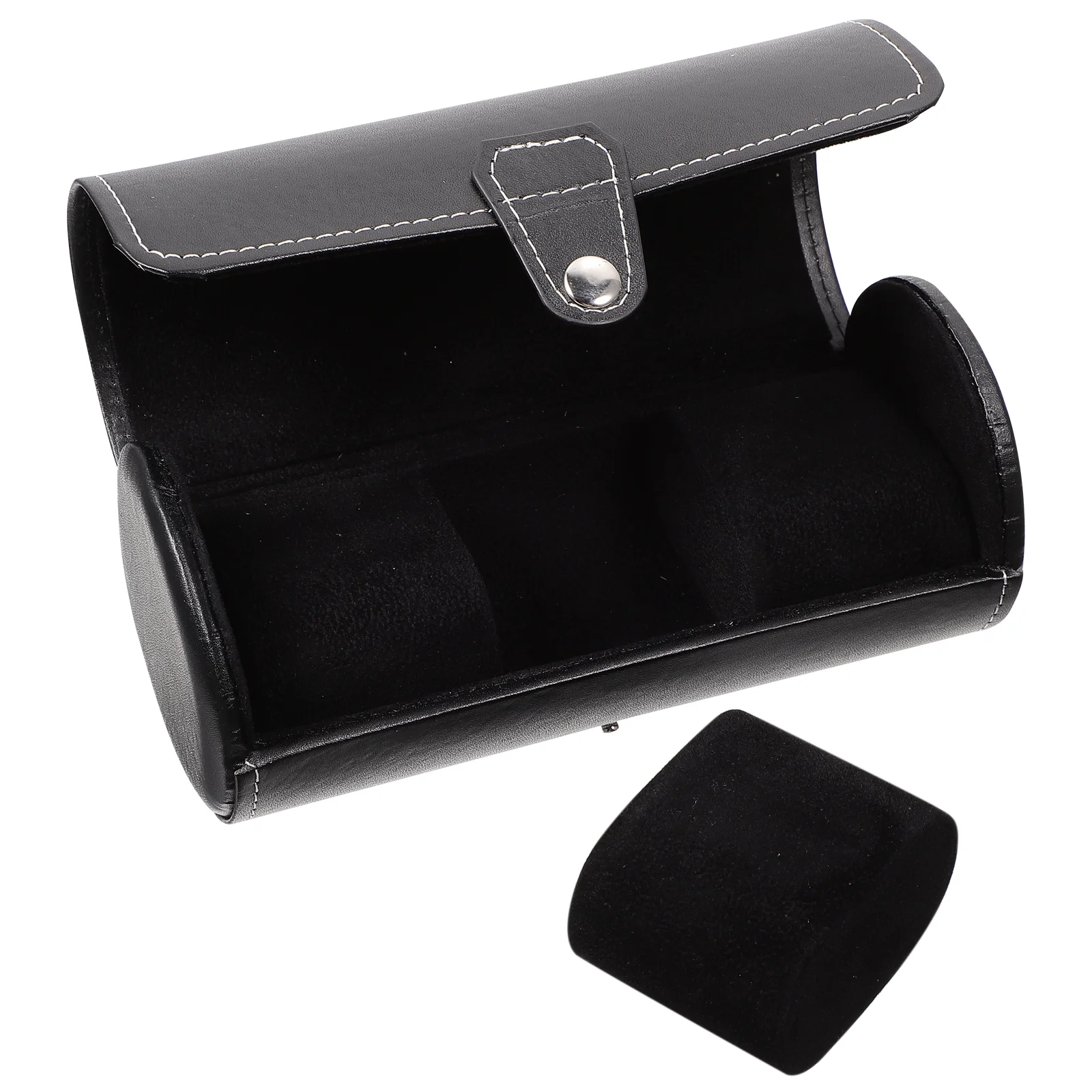 

1pc Watch Display Case Delicate Watch Storage Organizer Fashion Watch Case Box