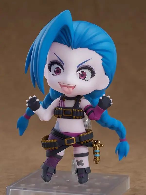 100% оригинальная аниме пятна периферическая игра Jinx коллекция куклы из ПВХ