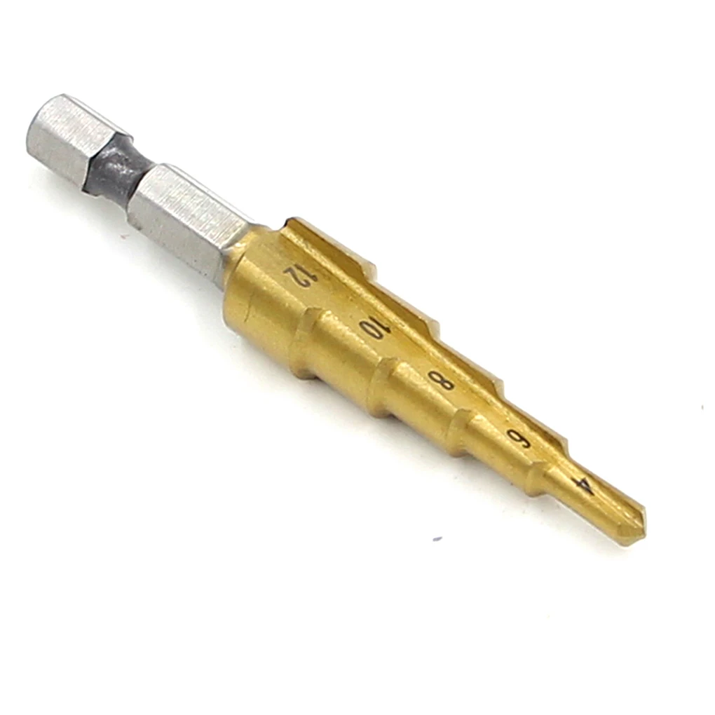 

Hexagonal Drill Professional Bits Drilling Power Tools Rustproof Metal Wood Hole Slicer Woodworking Tool Step Drills