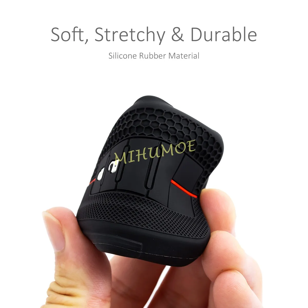 Силиконовый 2-кнопочный автомобильный брелок с кольцом-цепочкой чехол