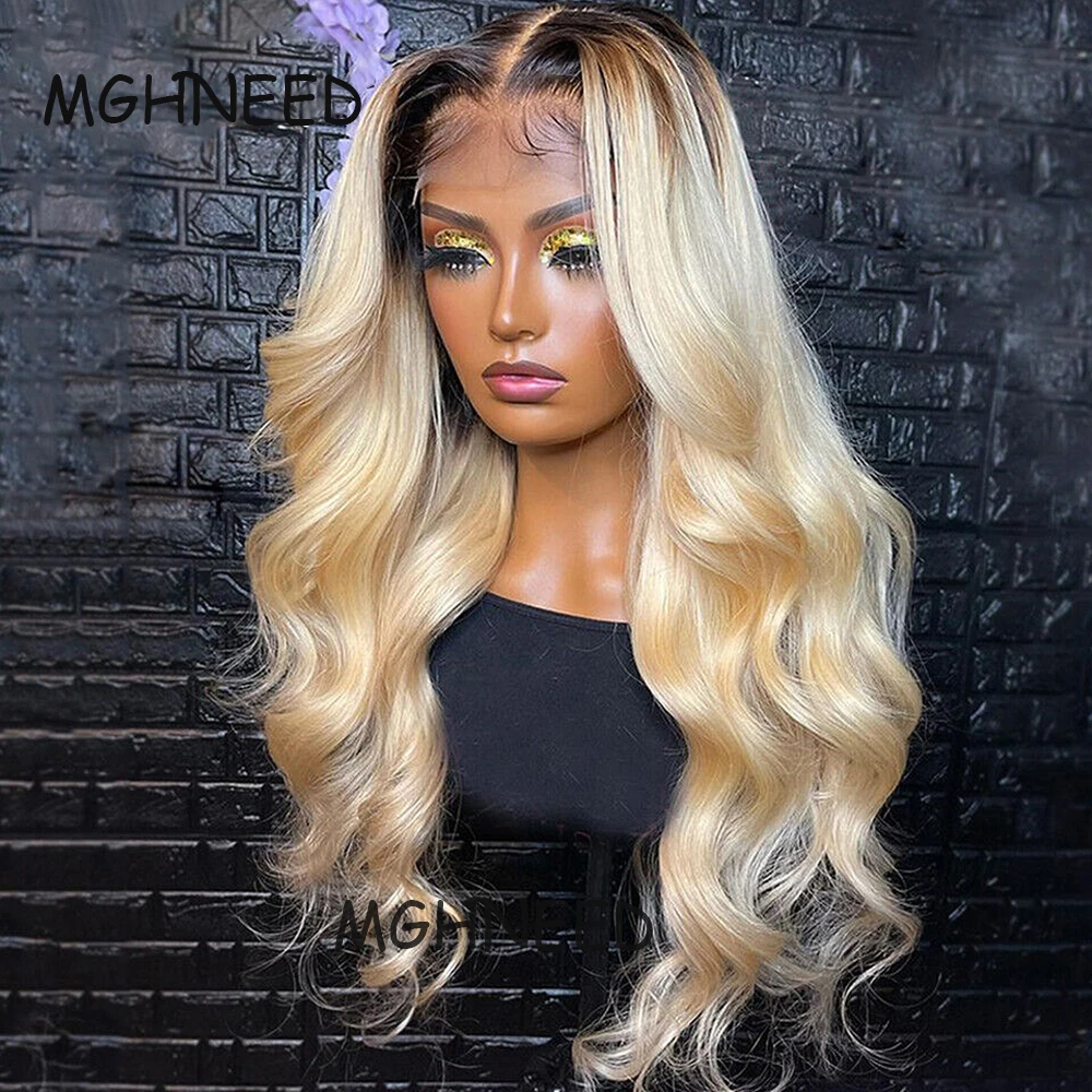 13x6 613 Lace Front Wig Glueless HD Transparent Lace Frontal Wig13x4 Blonde Body Wave Lace Front Human Hair Wigs