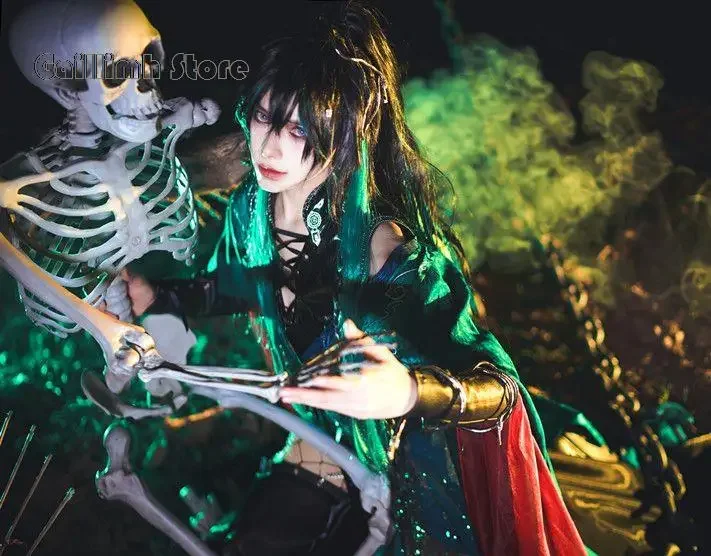 Китайский сериал TGCF Tian Guan Ci Fu Xie Lian Hua Cheng Косплей Костюм QiRong Qi Rong Qing D Ye You Cos Платье