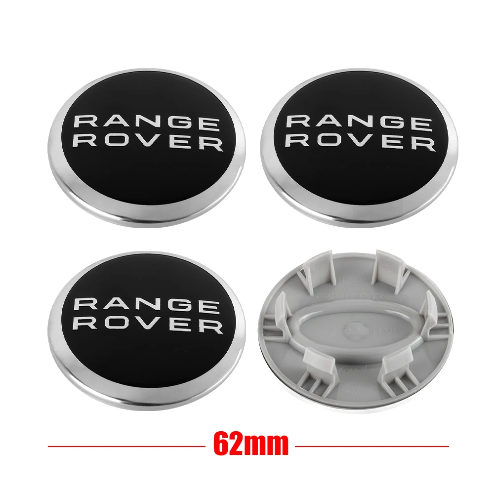 

4 шт., 62 мм, колпаки для автомобильных ступиц, центральные колпаки, диски, колпаки, аксессуары для Land Rover RANGE ROVER Sport L322 L320 Discovery 2 4