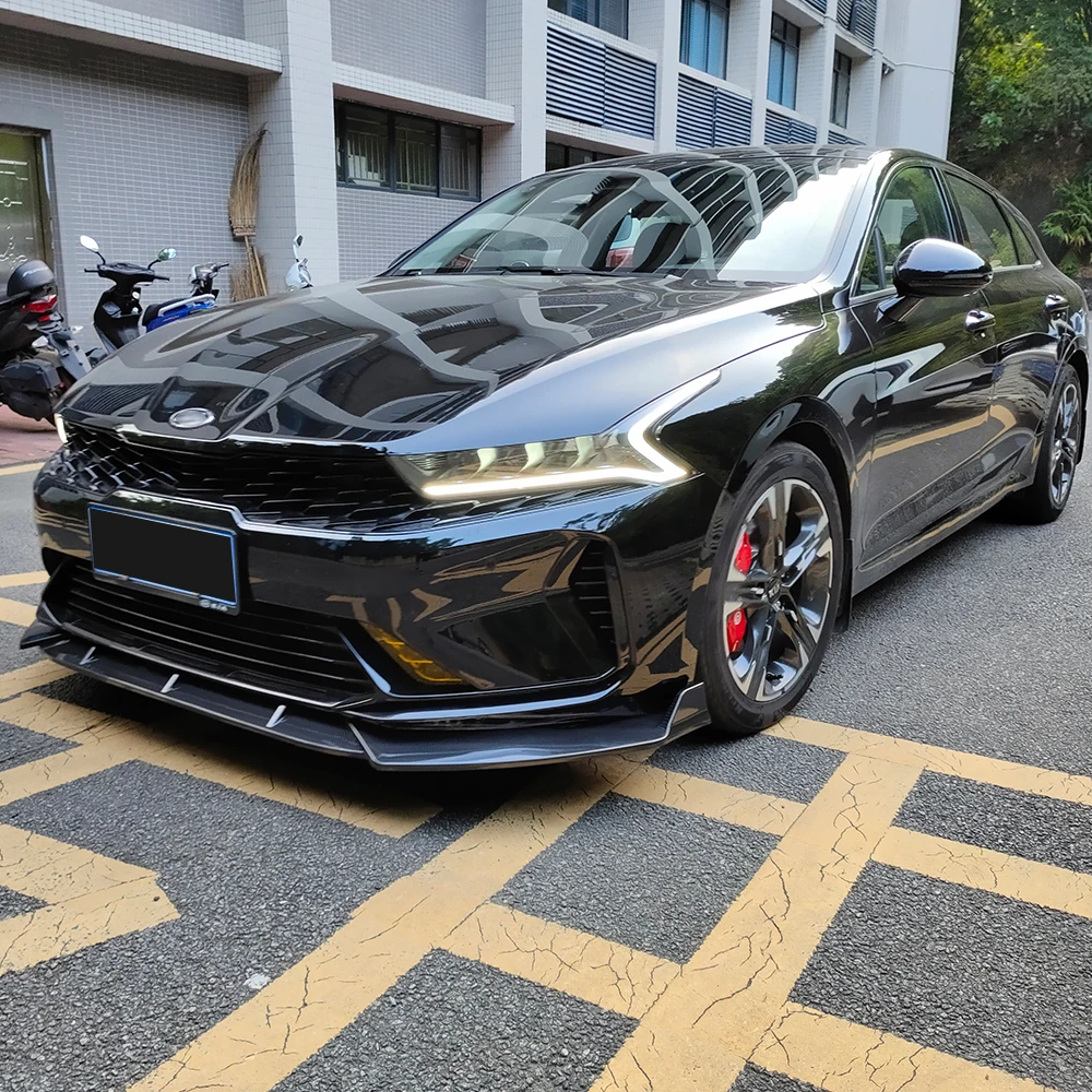Качественный разветвитель для переднего бампера рассеиватель подбородка Kia Optima