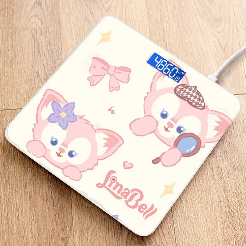 

kawaii Disney series StellaLou Lots-o-Huggin Bear 12inch Household precise dormitory rechargeable female body fat scale