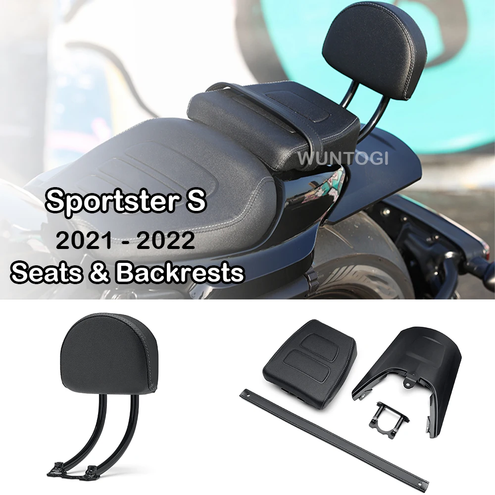 Sportster S Accessories Passenger Backrest Kit For Sportster S 1250 S RH 1250 S RH1250S 2021 2022 Passenger Sissy Bar Backrest