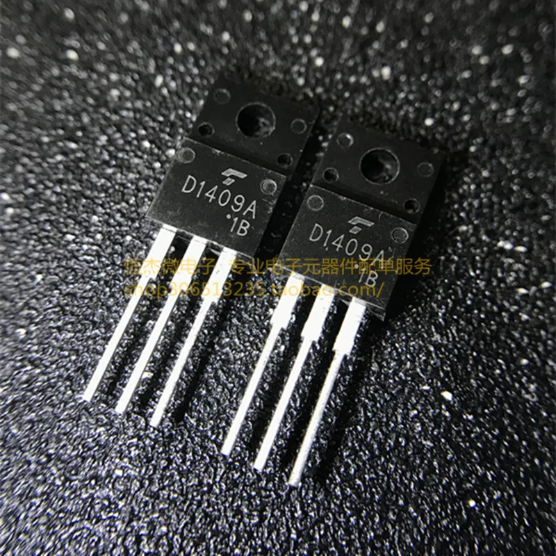 

5pcs/lot D1409A 2SD1409A 6A 600V Darlington transistor TO-220F