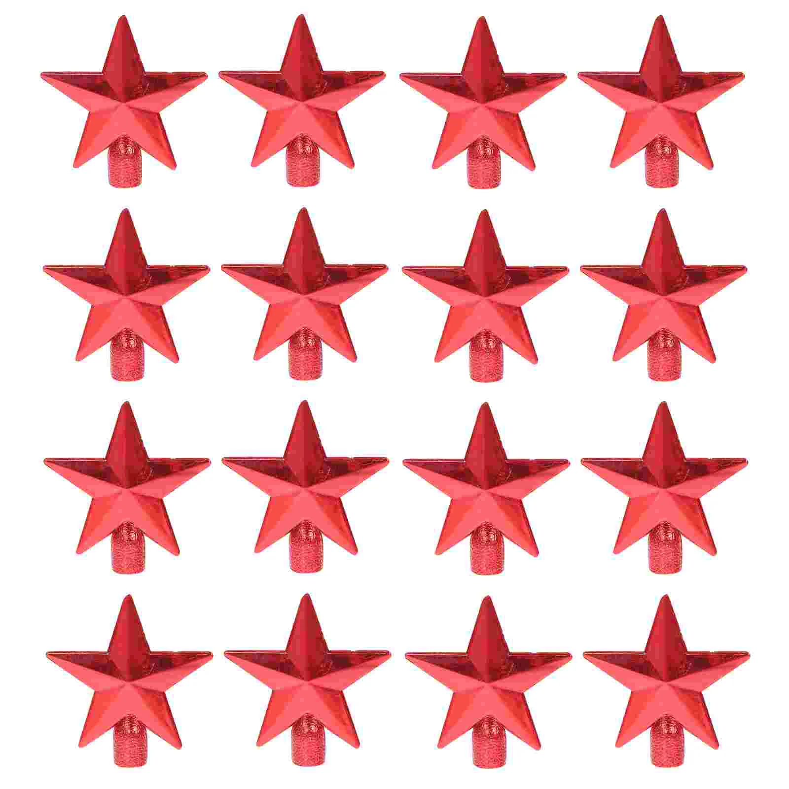 

20Pcs Christmas Tree Topper Christmas Tree Star Decorations Holiday Seasonal Decor