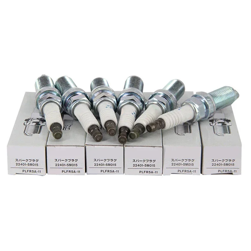 4/6 шт. иридиевая Свеча зажигания 22401-5M015 PLFR5A-11 для Nissan 350Z X-trail Titan Altima Quest Infiniti G35 FX35 FX45