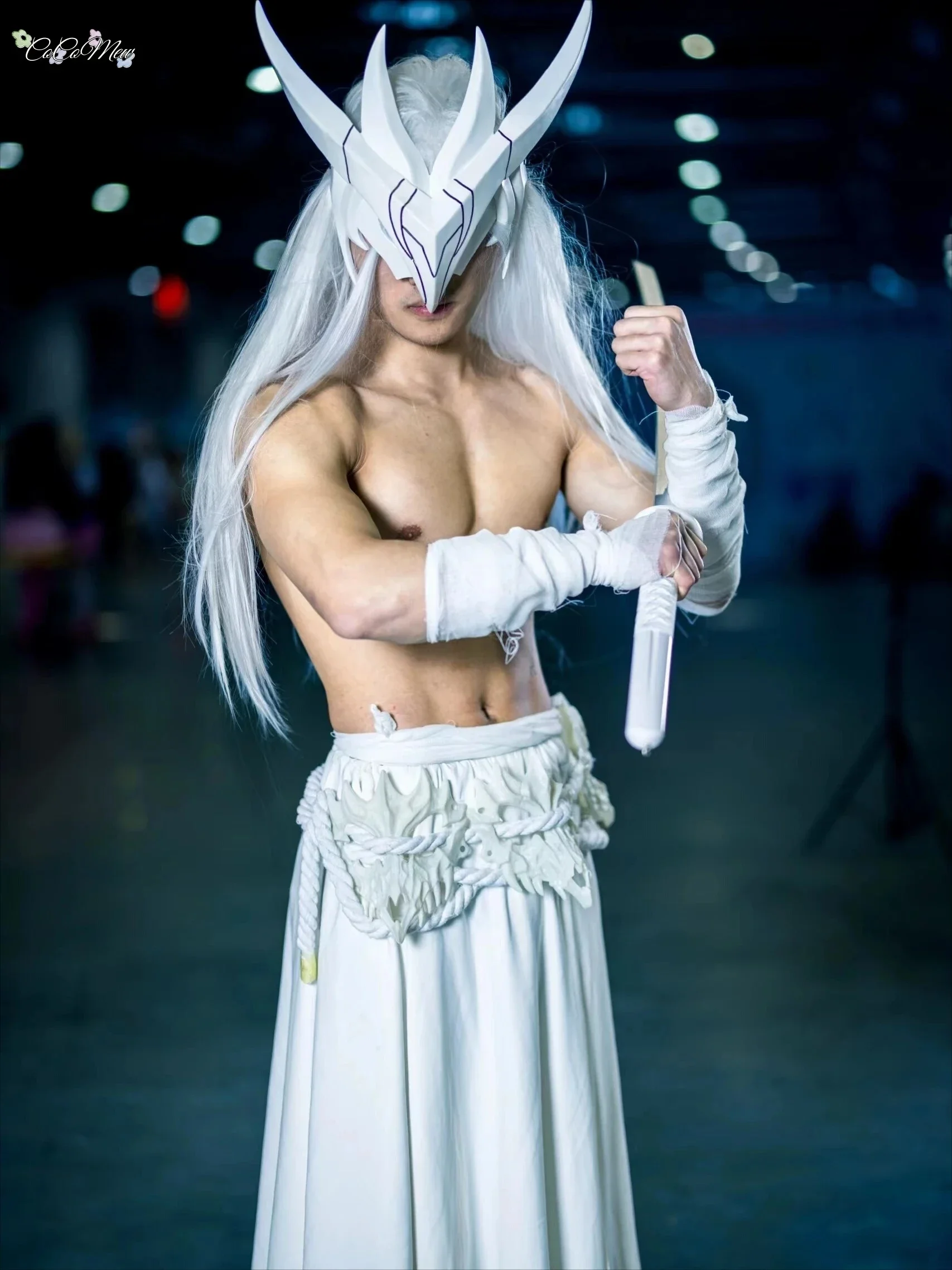 Фото Костюмы для косплея Yone, игровая форма Yone из LoL The Unforgotten, униформа для ролевых игр, карнавальные наряды на Хэллоуин для мужчин и женщин №3
