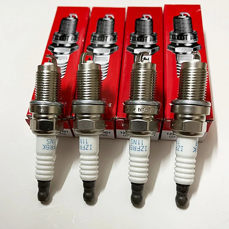 

4PCS Iridium Spark Plug FOR For Honda Accord tao 2.0 Odyssey Civic CRV Acura IZFR6K11NS 12290-R62-H01