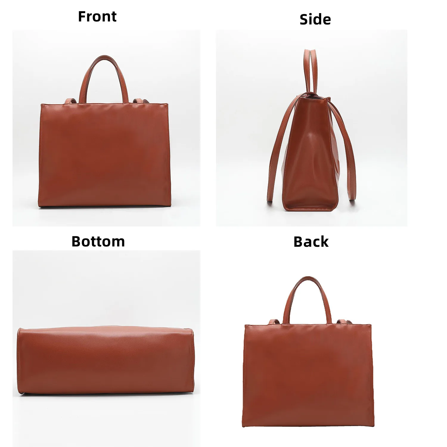 Tote bags 17/38/48CM Luxury Designer Fashion Handbag Female Shoulder Bag PU Leather  Messenger Shoulder Bag Purse Bags for Women