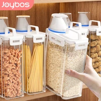 joybos storage box washing powder special storage box with lid pet food storage tank plastic bottle household airtight container