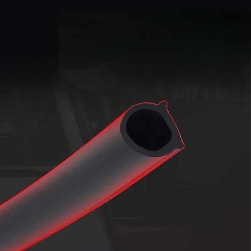 For Xpeng G6/P7i/G9 Car Door Sealing Strip Four Doors Sound Insulation Waterproof Rubber Noise Reduction Auto Accessories