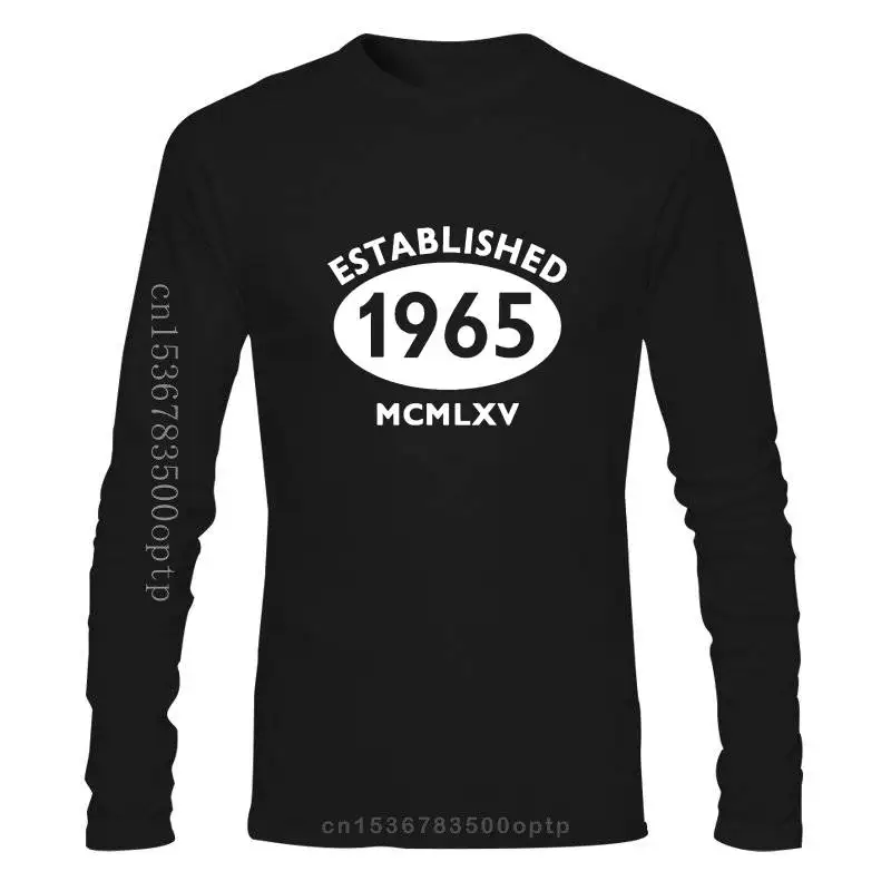 

Мужская одежда, новинка 1965, Мужская футболка с римскими цифрами на 50-й день рождения, футболка с принтом 10 цветов, Мужская футболка с коротки...