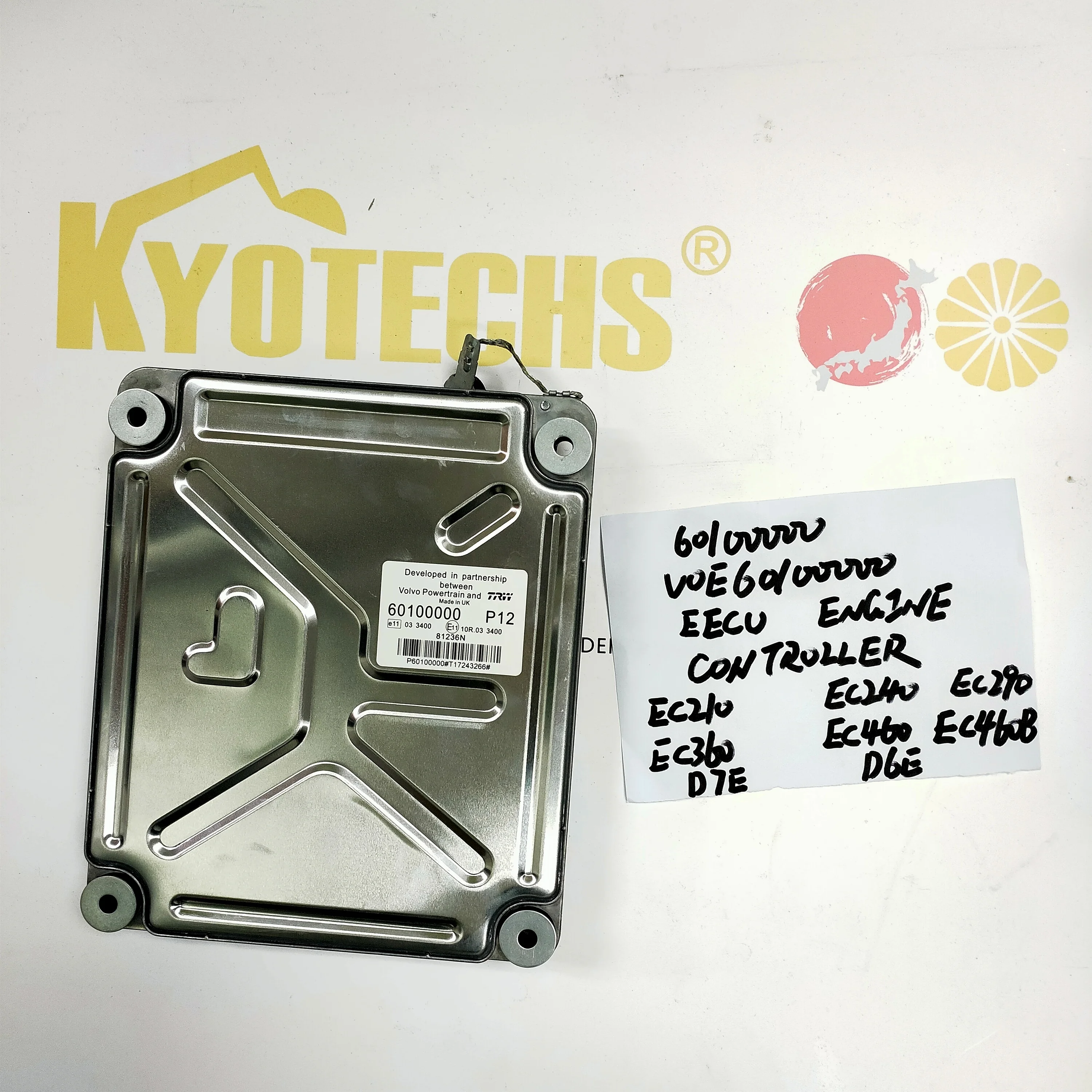 60100000 Контроллер ЭБУ VOE 14554880 ВОЭ с программой для L70F L110E EC210C EC330D EC250D EC140D