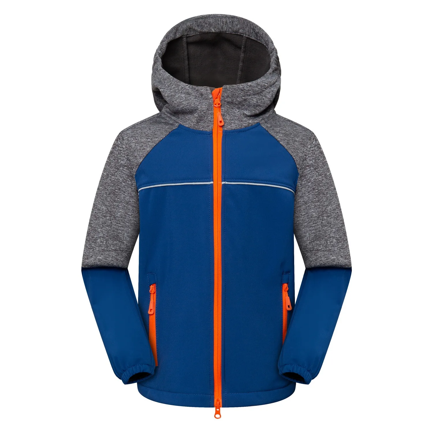 Ветрозащитная куртка Softshell для мальчиков и девочек флисовая одежда спортивное