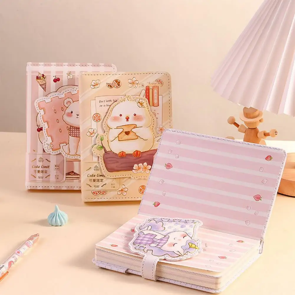 

Diary Book Practical Convenient 112 Sheets Cartoon Pattern Journal Notebook Home Supplies Daily Notebook Planner Notebook