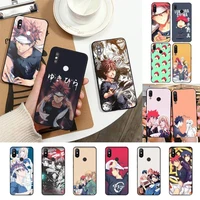 toplbpcs food wars shokugeki no soma phone case for redmi note 7 5 8a note8pro 9pro 8t coque for note6pro capa