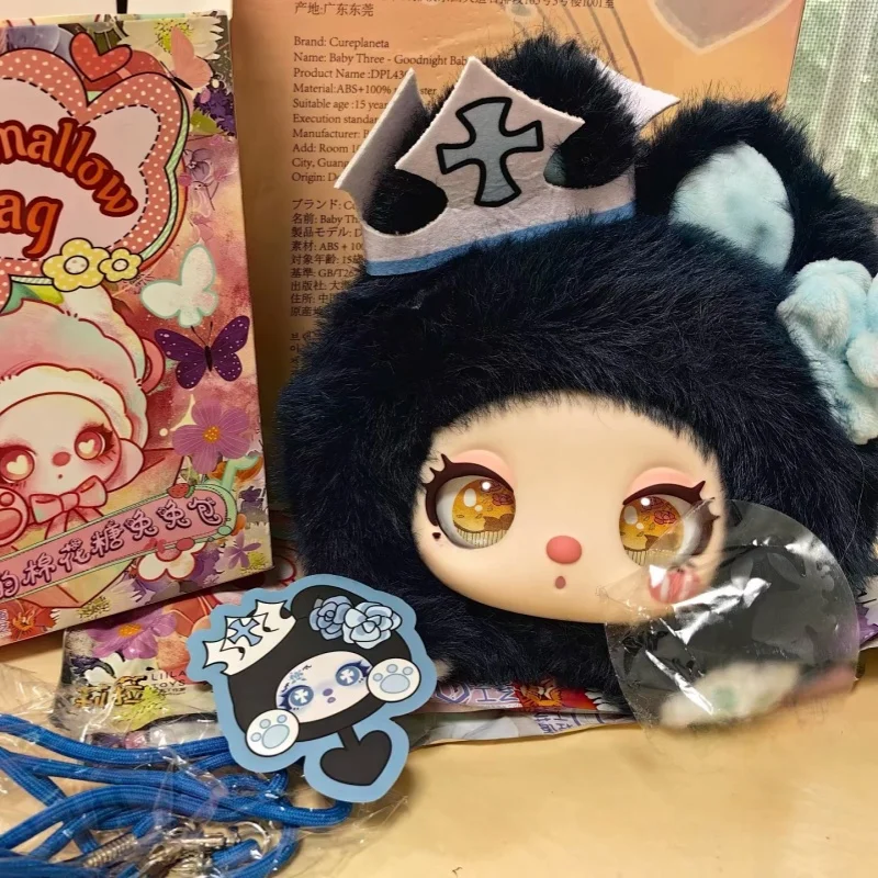 Фото Новая натуральная сумка Liila Cotton Candy Rabbit Series, виниловая плюшевая сумка Kawaii Mystery Box, сумка через плечо, подарки на день рождения для девочек №4