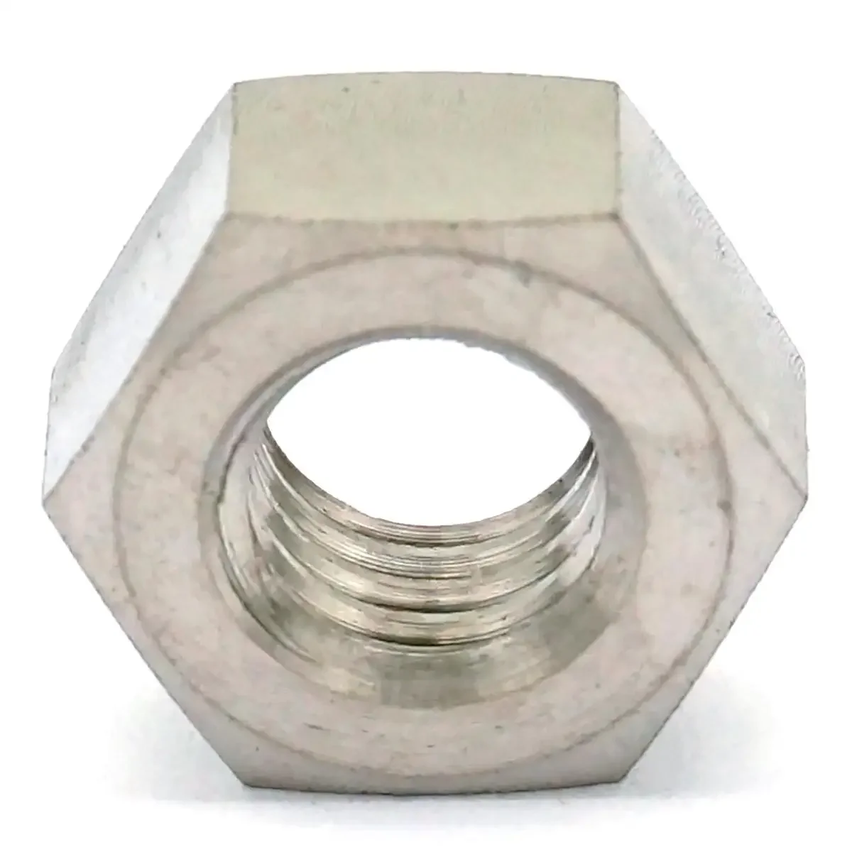 2 шт. M3/M4/M5/M6/M8/M10/M12/M14 TC4 GR5 Ti титановые гайки с шестигранной головкой