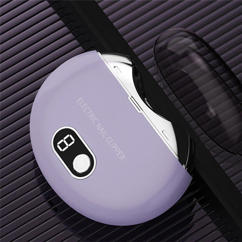 Электрические автоматические кусачки для ногтей со световым триммером