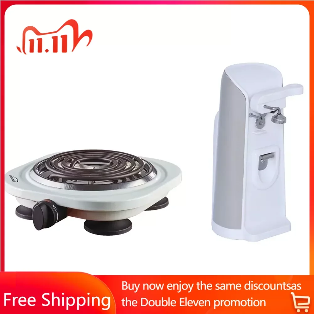 

Electric Burner & J-30W Electric Can Opener Free Shipping