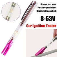 portable car ignition test pen auto circuit tester led spark indicator plugs wires coils tester universal car diagnostic tools