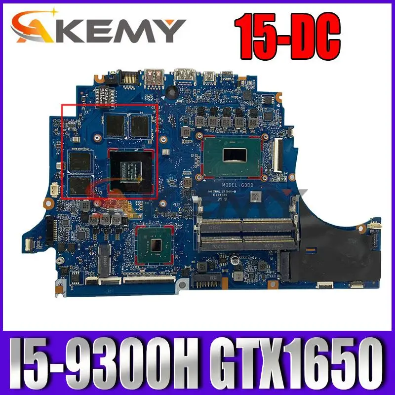 

High Quality 15-DC L51790-001 L51790-501 DAG3DDMB8C0 SRF6X I5-9300H CPU GTX1650 With 100% Laptop Motherboard Working Well