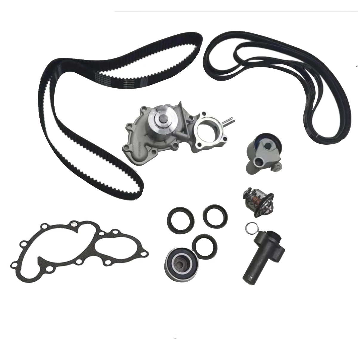 

Engine Timing Belt Kit with Water Pump for 1995-2004 Toyota 4Runner Tacoma Tundra T100 3.4L V6 5VZFE DOHC