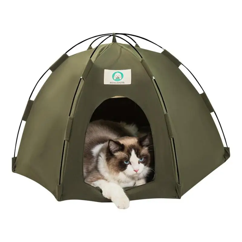 

Cat Bed Tent Warm Cushions Furniture Sofa Basket Beds Winter Clamshell Kitten Tents Breathable Cats House Products Accessories