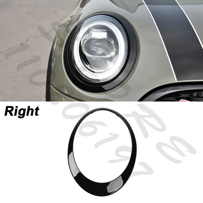 

Для 2014-2019 F54 BMW Mini Clubman, накладка на фару, кольцо, лицевая панель, хромированная черная 51137351371 51137351372 51138739497 51138739498