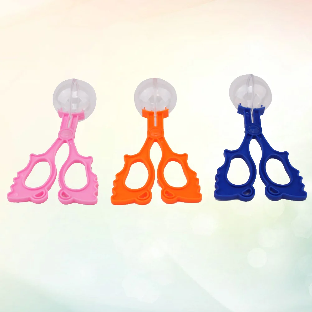 

3 Pcs Equipment Scooper Scissors Toy Kids Insects Catch Clamp Bug Catcher Butterfly Clip