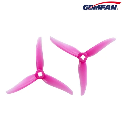 Gemfan Hurricane 4023 4x2.3 3-blade Pink propeller