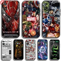 marvel avengers phone case for xiaomi mi 10t 10t pro 5g silicone cover bumper coque back carcasa