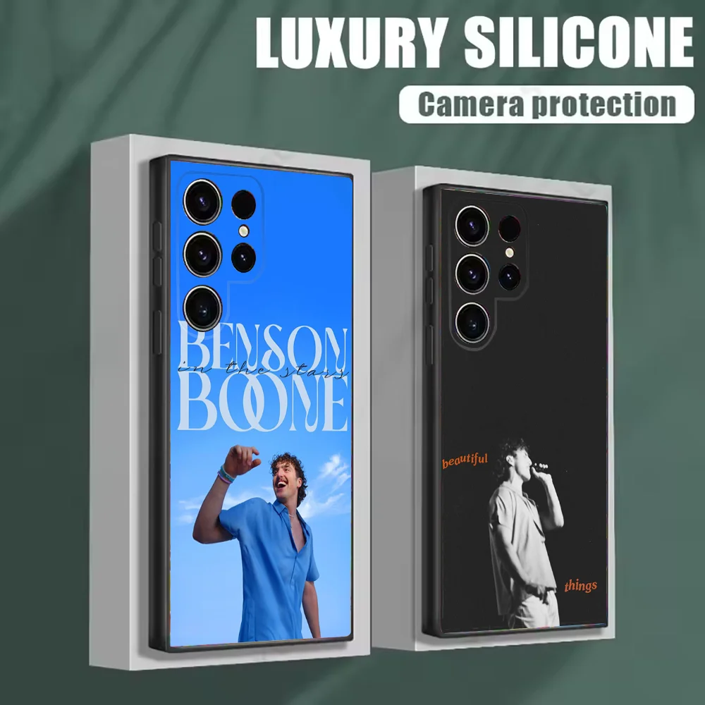 Чехол для телефона Beautiful Things B-Benson B-Boone Samsung S25 S24 S21 S22 S23 S30 Ultra S20 Plus Fe Lite Note 10 черных