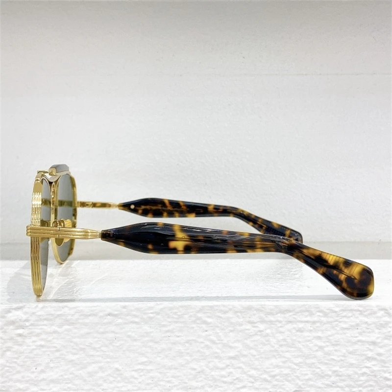 JMM ASPEN металлические бабочки-пилот женские солнцезащитные очки специальный круг