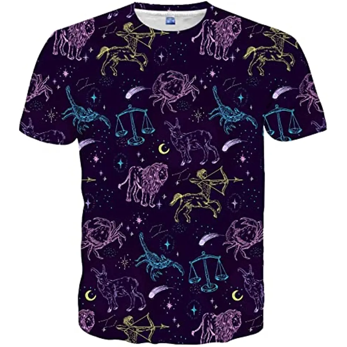 Unisex Novelty Shirts 3D Print Graphic Short Sleeve Shirts for Men Women