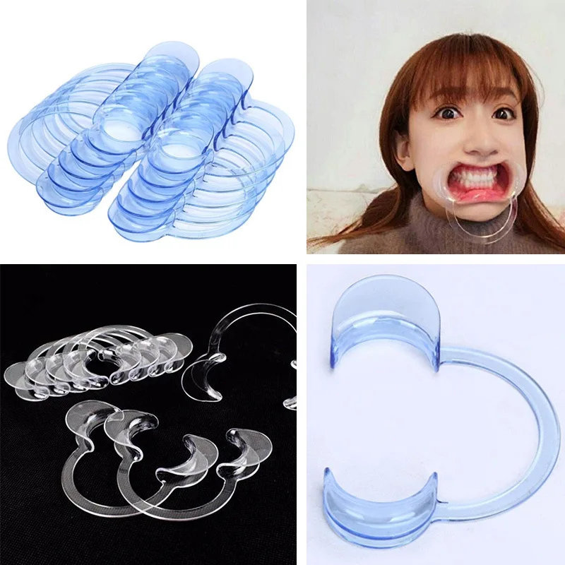 

3pcs Autoclavable Dental Teeth Whitening Lip & Cheek Retractor Dentist Mouth Opener Repeat Use C Type