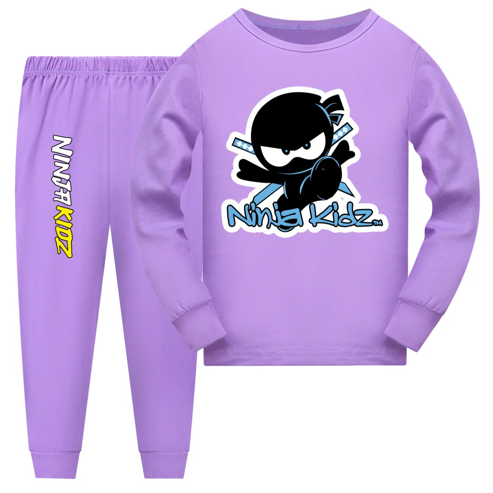 Детский пижамный комплект NINJA KIDZ спортивный костюм для маленьких девочек детская