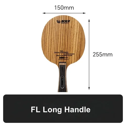 1 шт., лезвие для настольного тенниса BOER Zebra, 7-слойное наступательное лезвие для пинг-понга, профессиональная ракетка для пинг-понга, база, быстрая атака