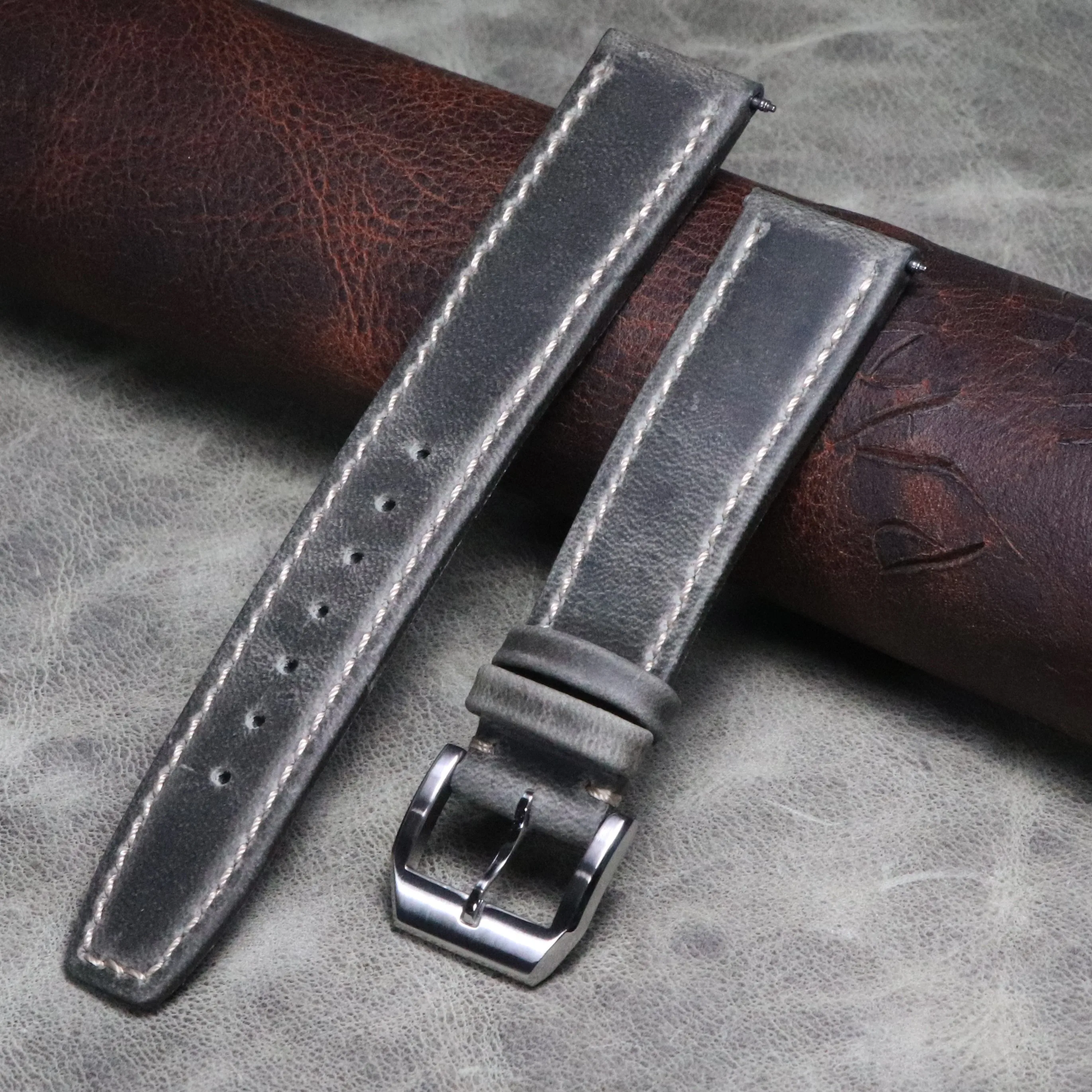 

Ремешок для часов из телячьей кожи, 20/21/22 мм