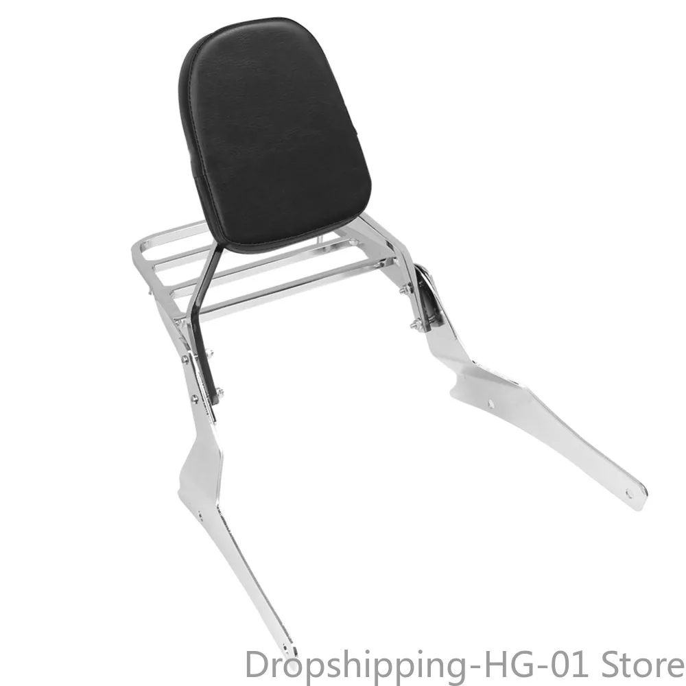 Дозир хромированный для мотоцикла Sissy Bar сумка T1 Suzuki Volusia VL800 Boulevard M50 C50 2005-2011