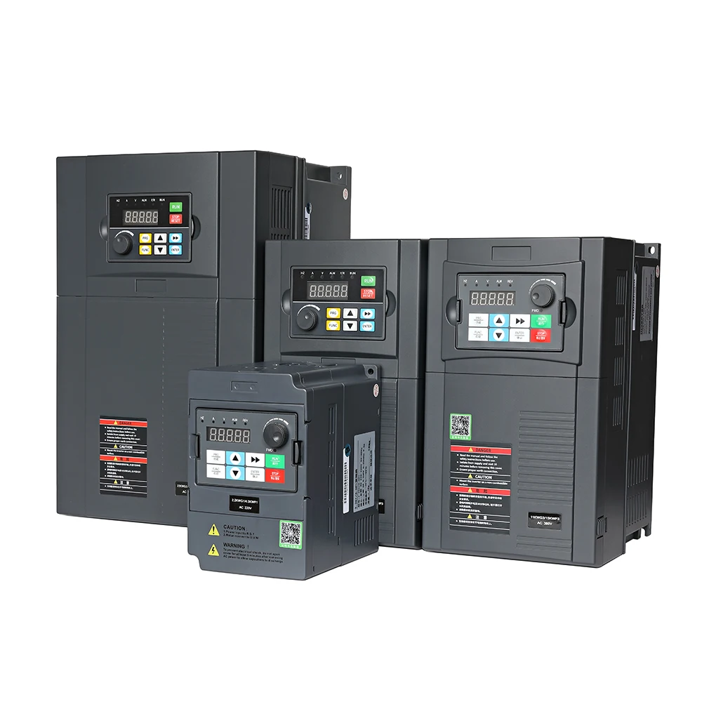 

380v Three Phase Variable Frequency Drivers 4KW Top Quality Frequency Inverter